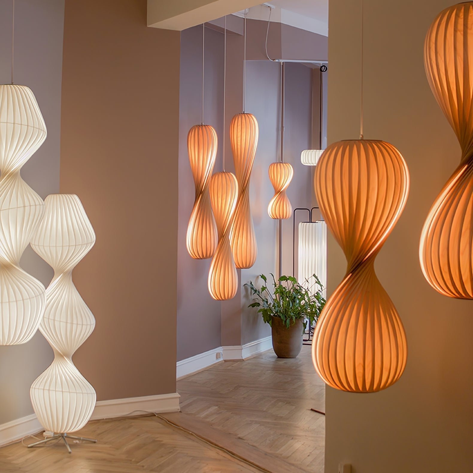 Elare Plastic Floor Lamp