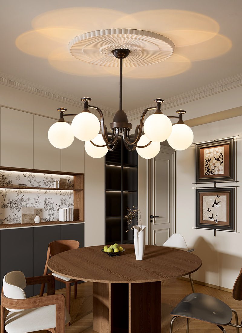 Zotheira Elegance Vintage Glass Chandelier