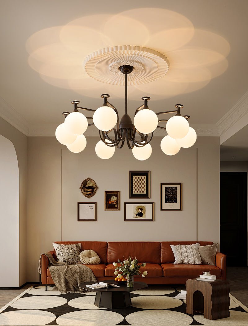 Zotheira Elegance Vintage Glass Chandelier