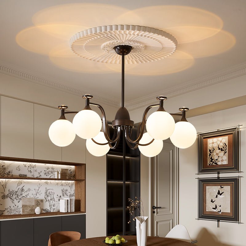 Zotheira Elegance Vintage Glass Chandelier