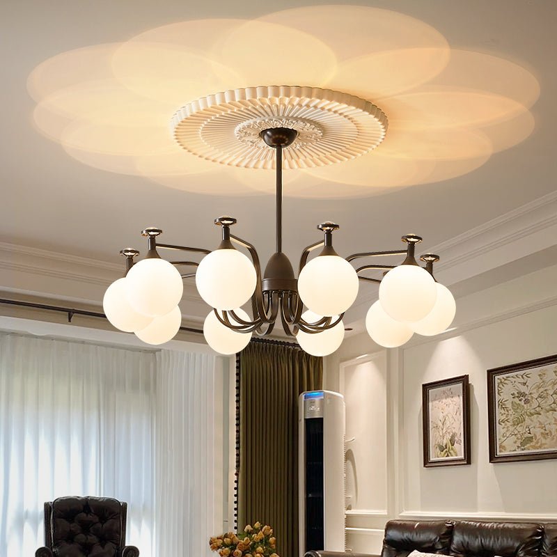 Zotheira Elegance Vintage Glass Chandelier