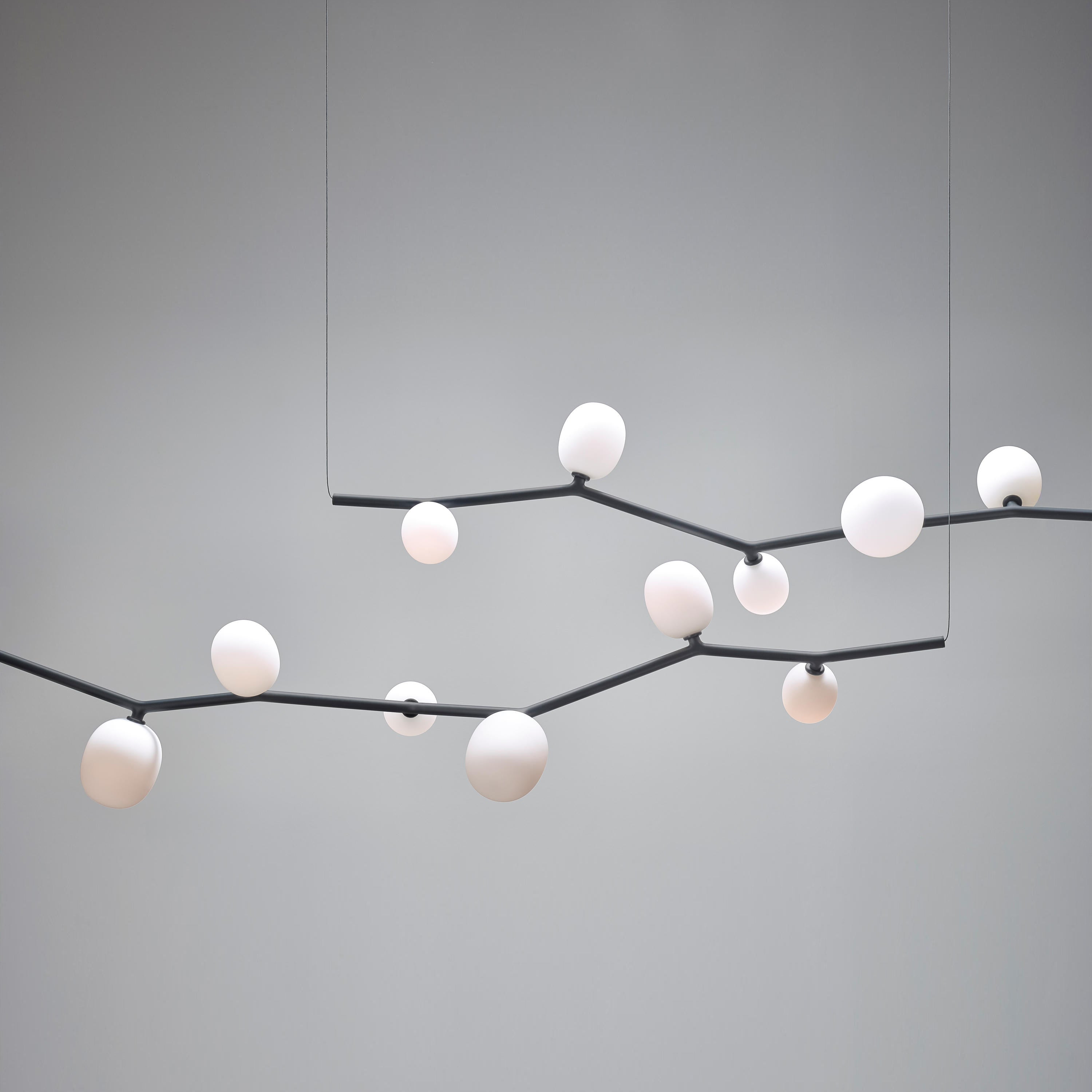 Evmirion Modern Minimalist Horizontal Glass Pendant Lamp