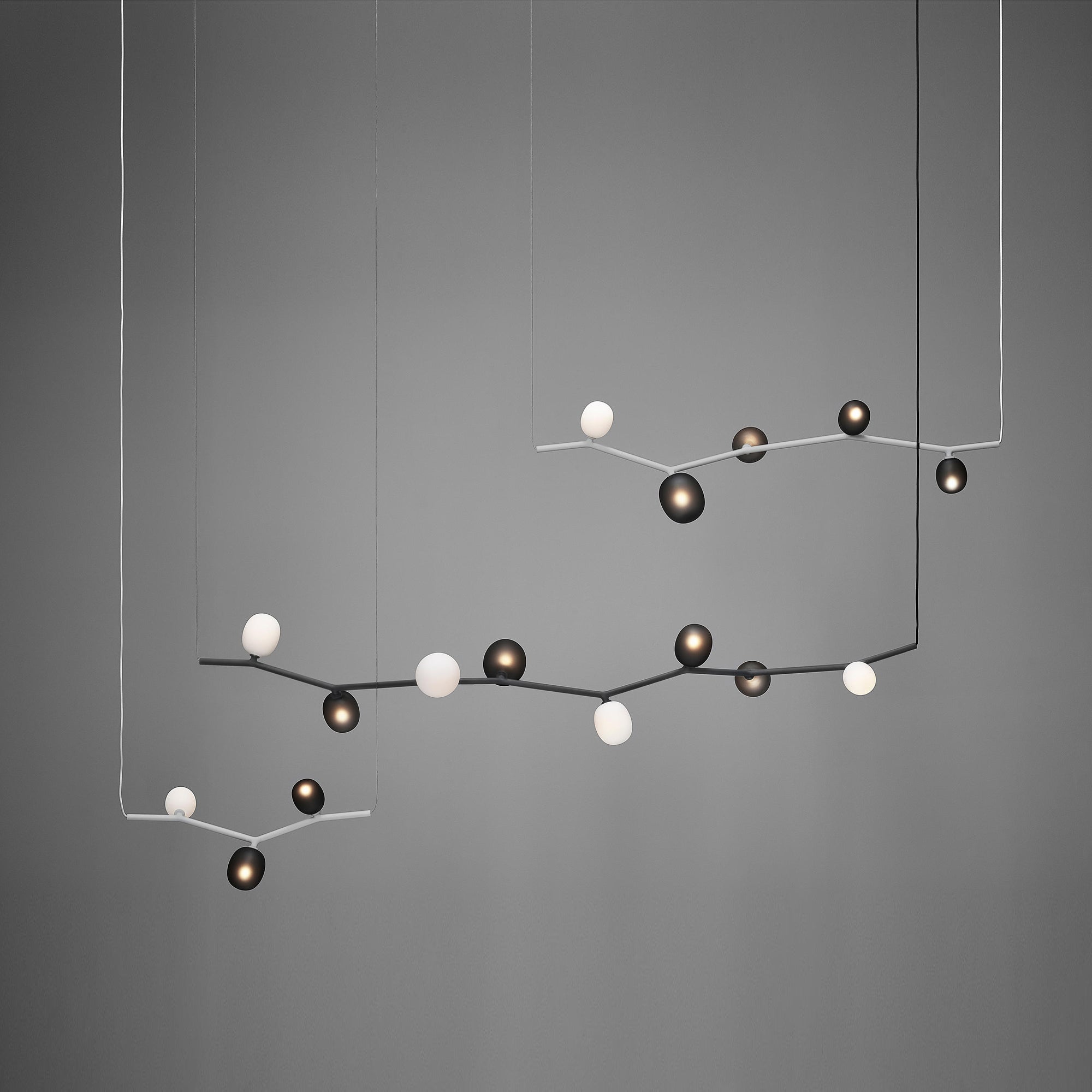 Evmirion Modern Minimalist Horizontal Glass Pendant Lamp