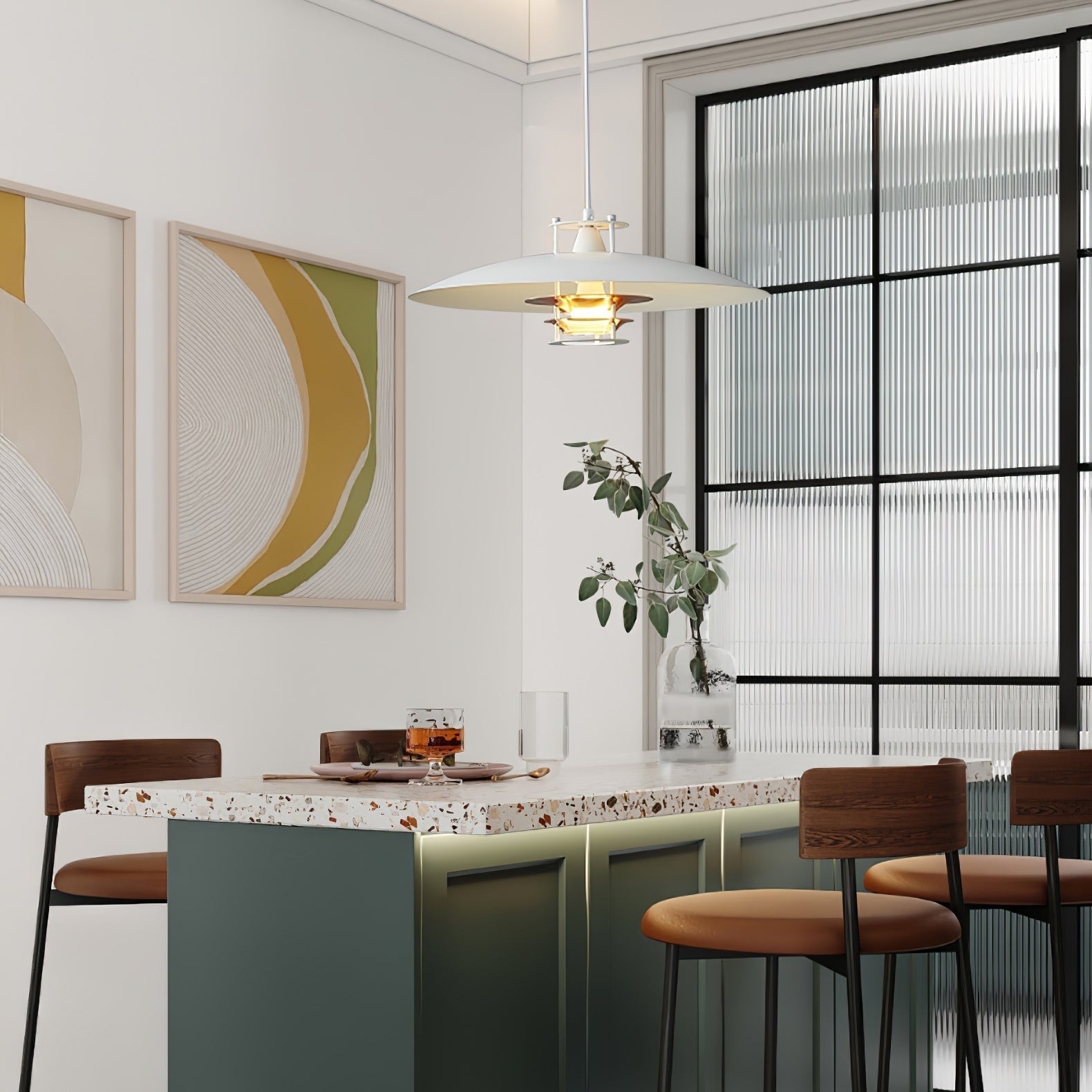 Feraaya Modern Aluminum Pendant Light