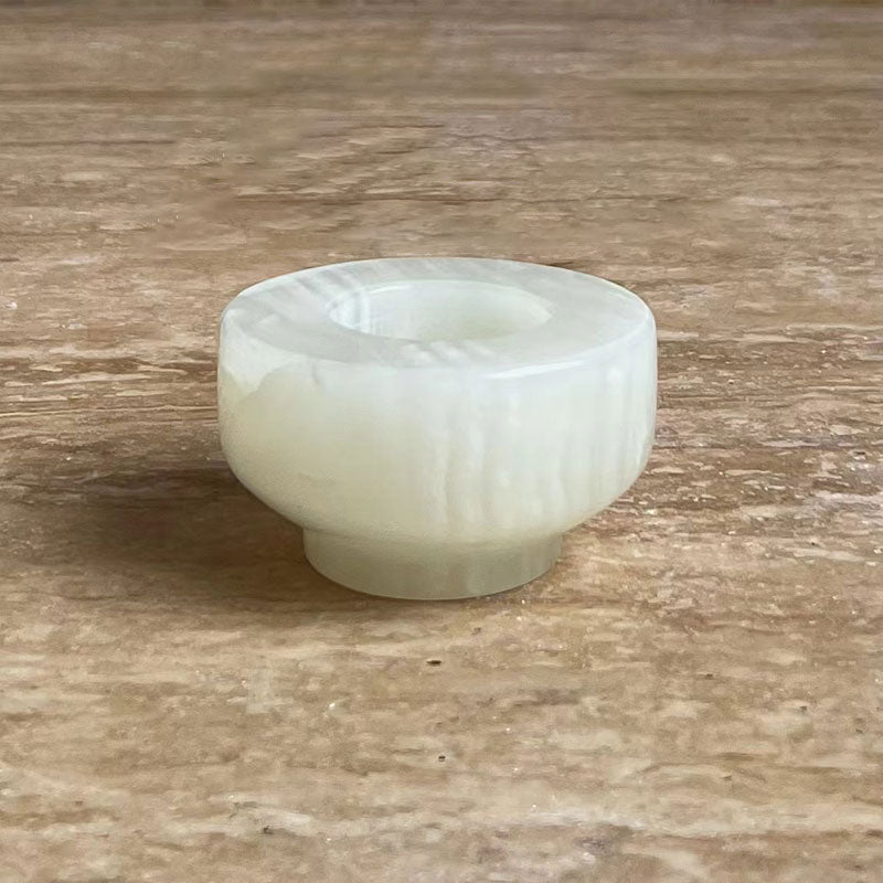 Cireian Jade Candle Holder