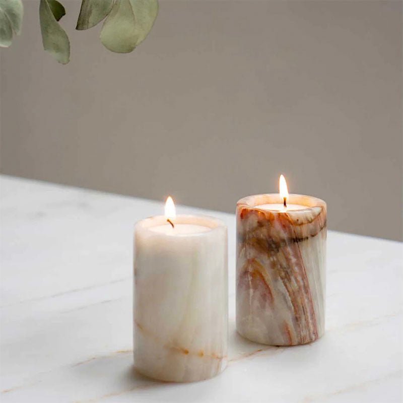 Cireian Jade Candle Holder