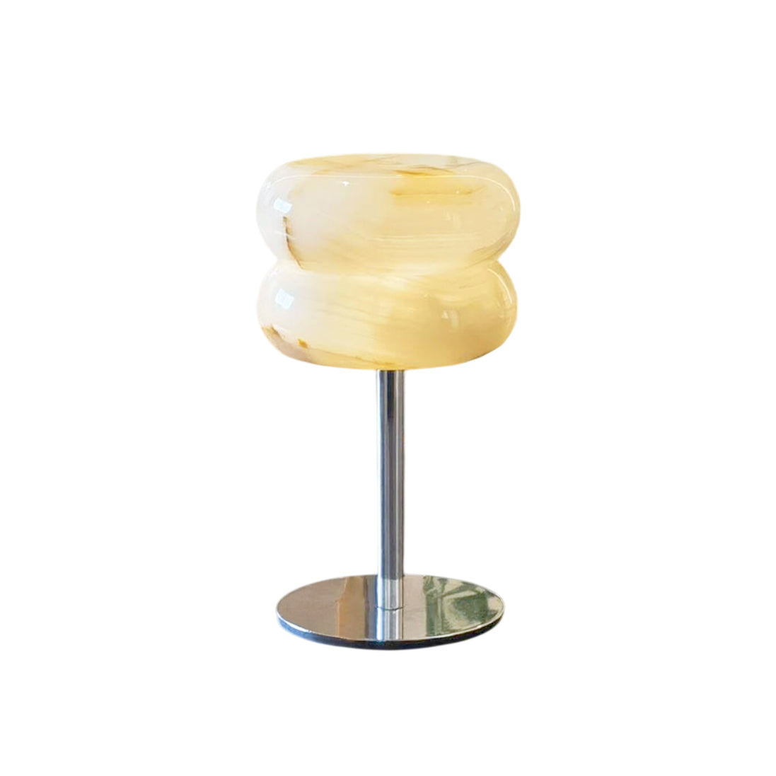 Nivaraine Alabaster Donut Table Lamp