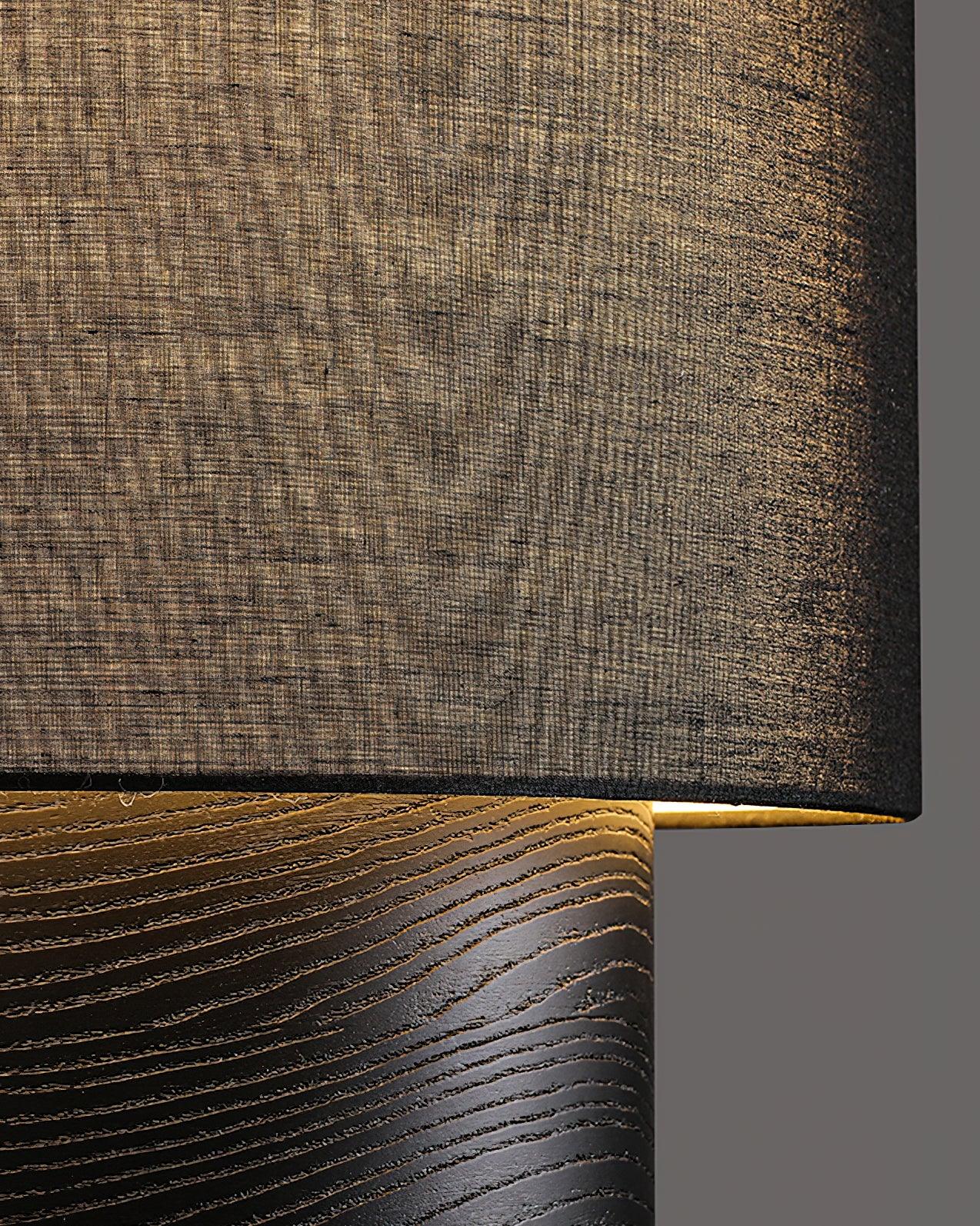 Alvira Minialist Wood Table Lamp