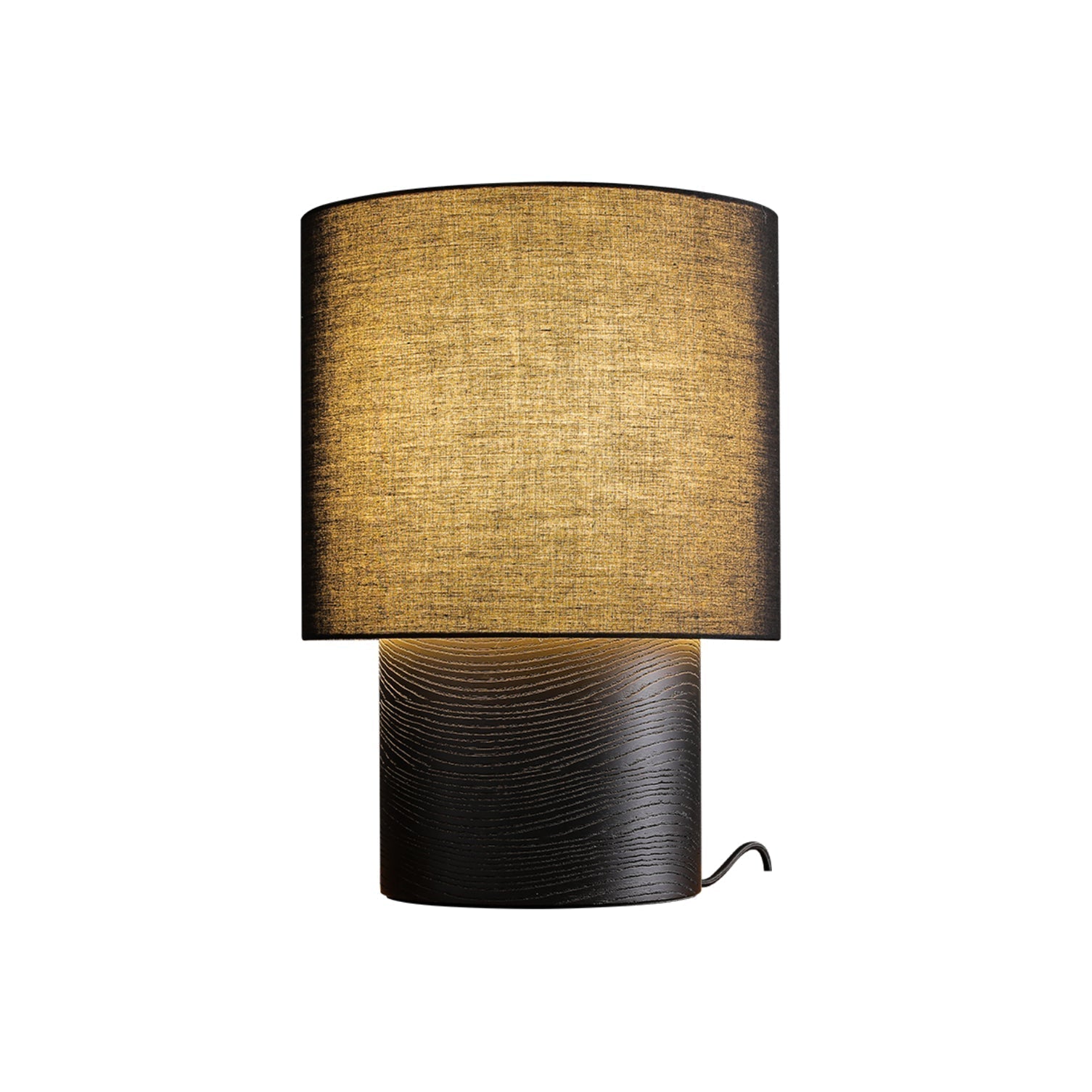 Alvira Minialist Wood Table Lamp