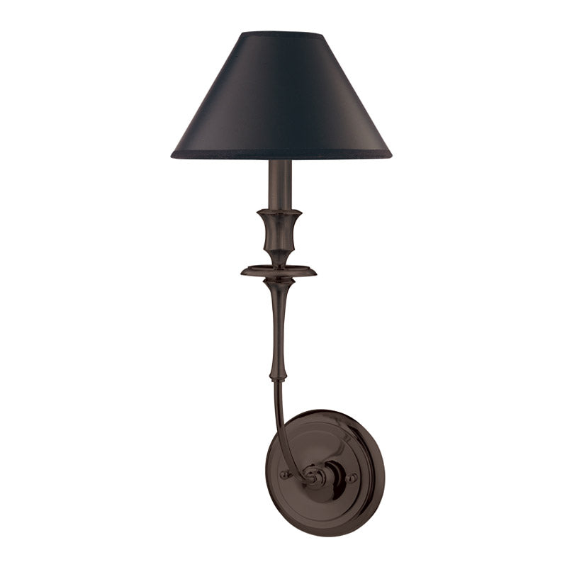 Vedoror Vintage Industrial Brass Fabric Wall Lamp - Neutral Decor