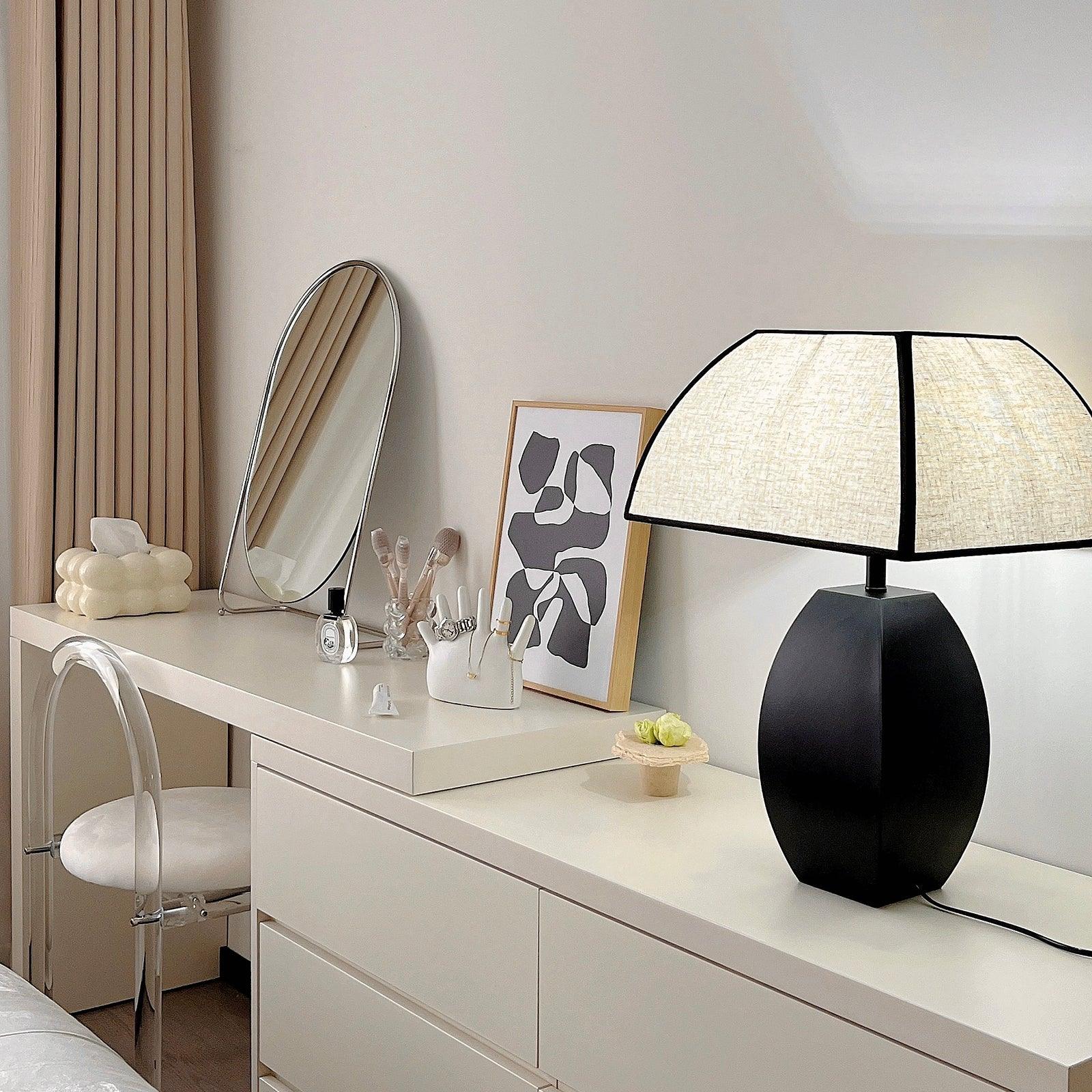 Alux Minimalist Fabric Table Lamp