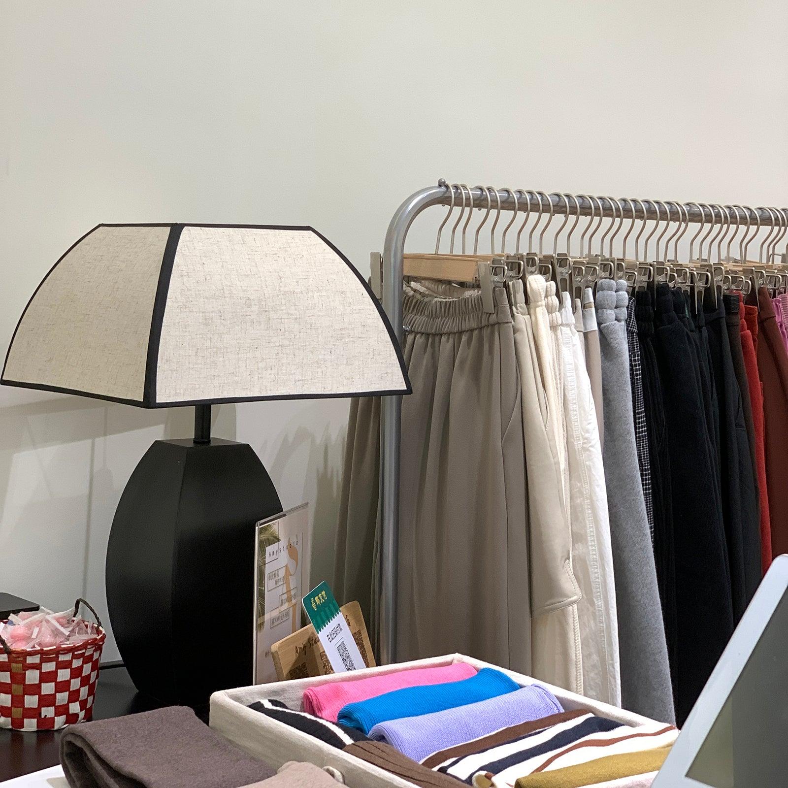 Alux Minimalist Fabric Table Lamp