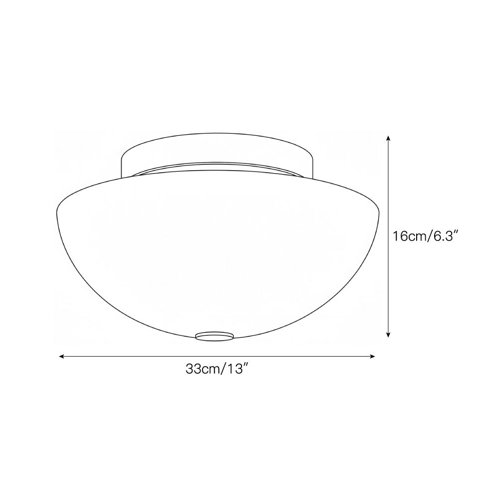 Rivirelle Dome Flush Mount