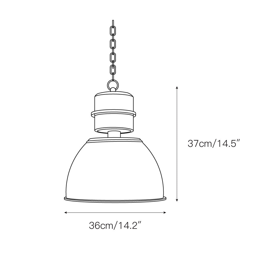 Evlaeia Modern Minimalist Orange Pendant Lamp