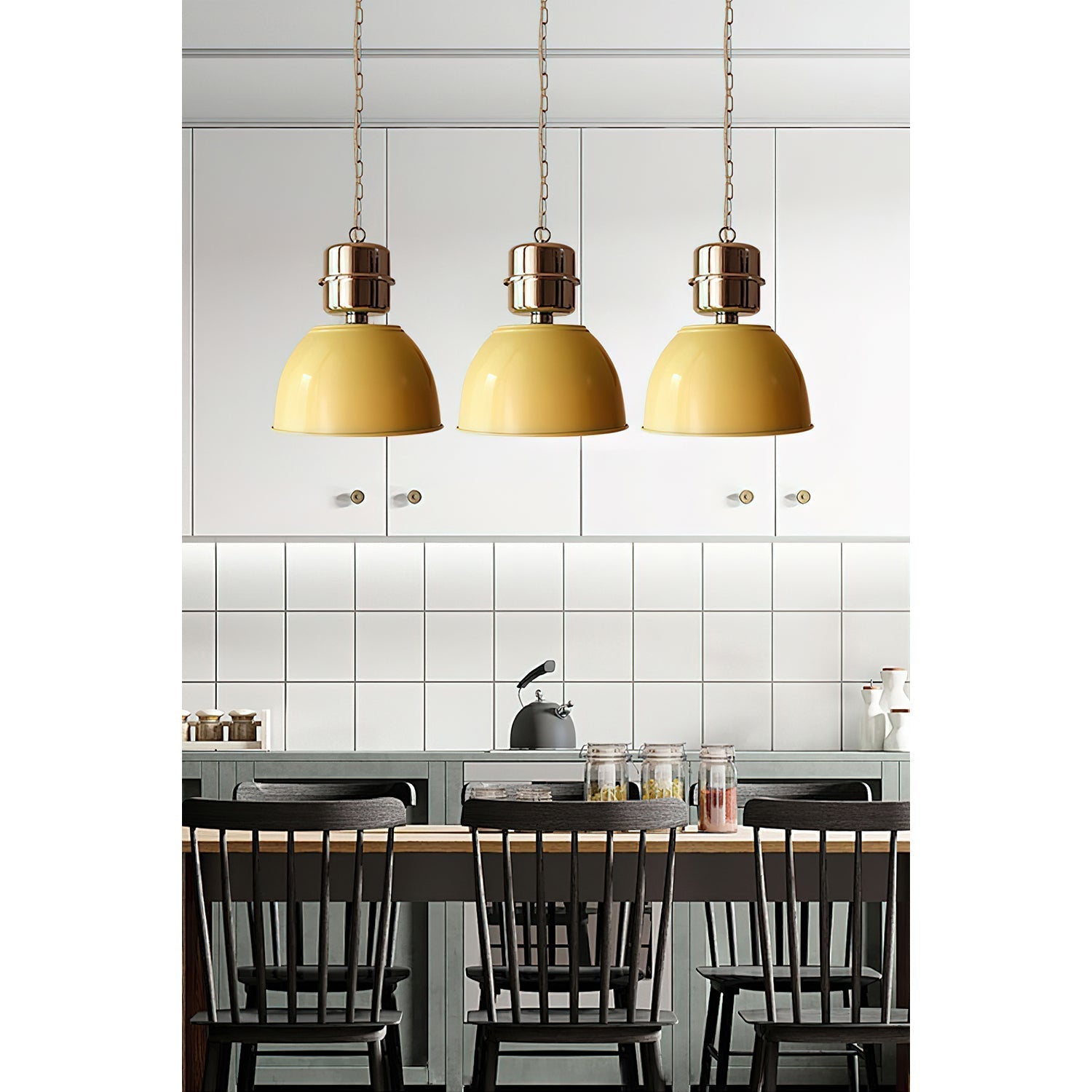 Evlaeia Modern Minimalist Orange Pendant Lamp