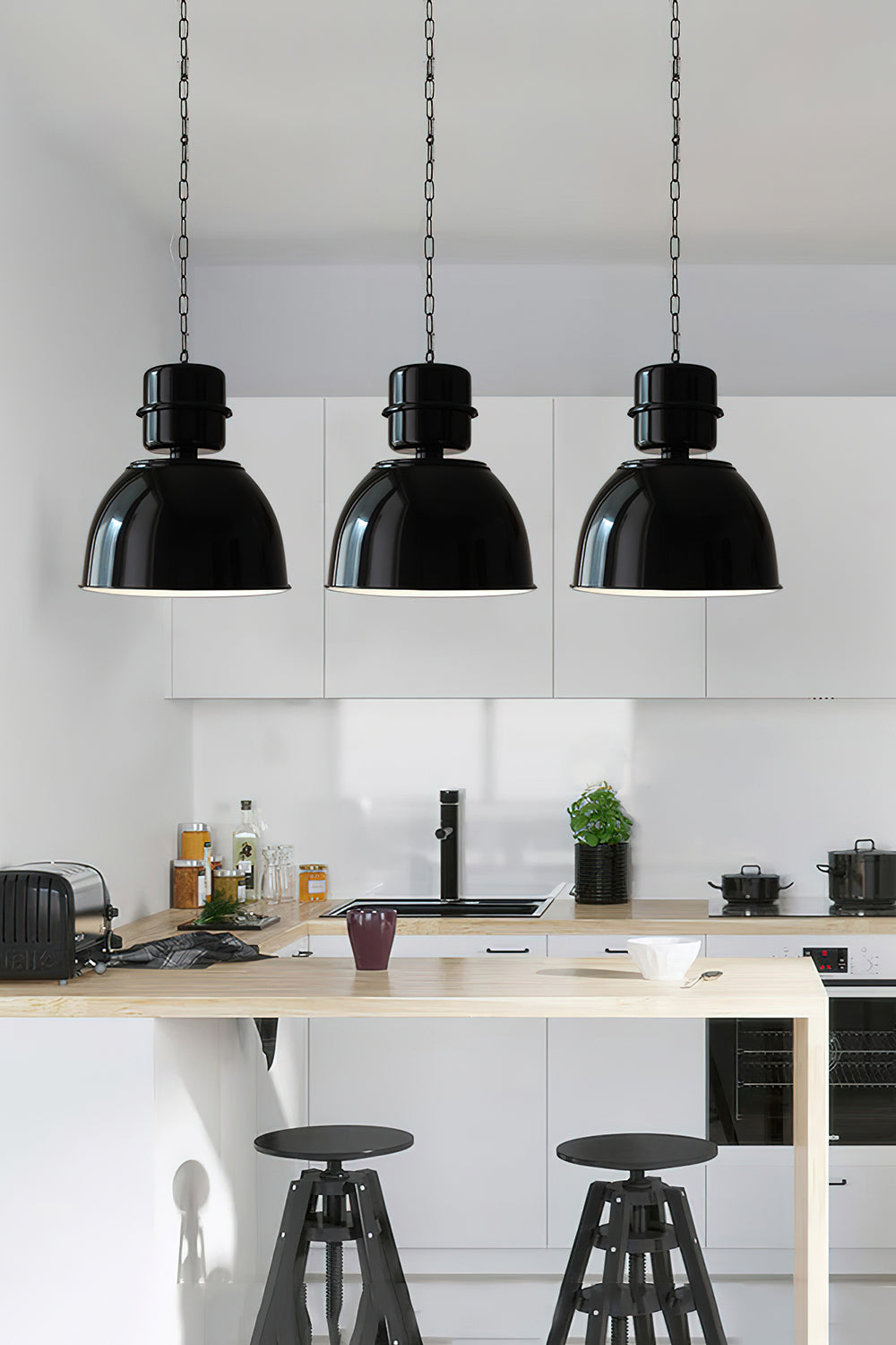 Evlaeia Modern Minimalist Orange Pendant Lamp