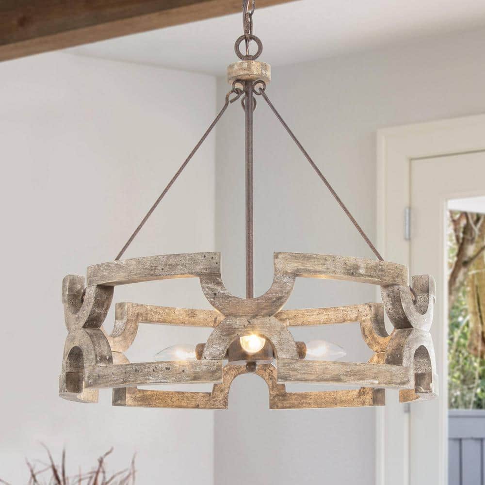 Havencourt Wood Chandelier