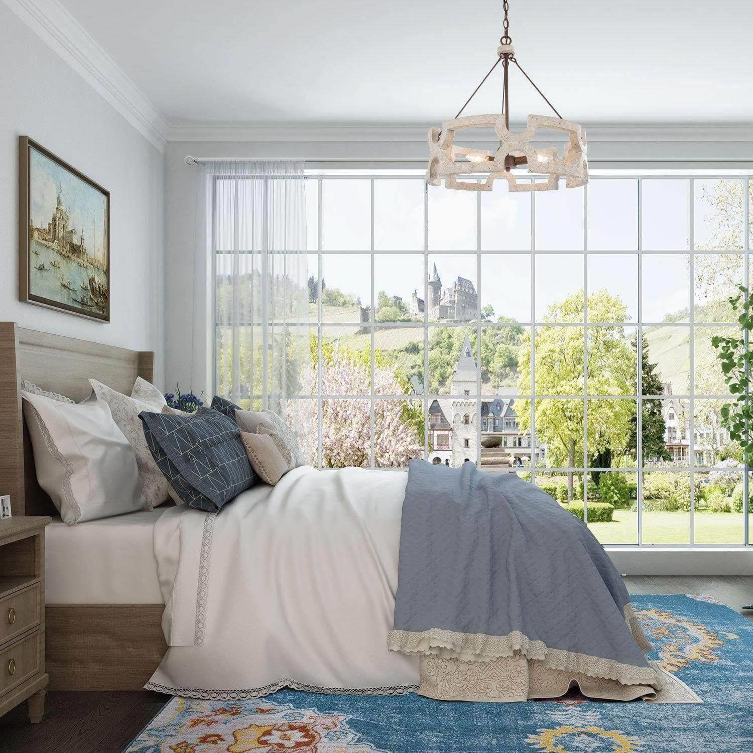 Havencourt Wood Chandelier