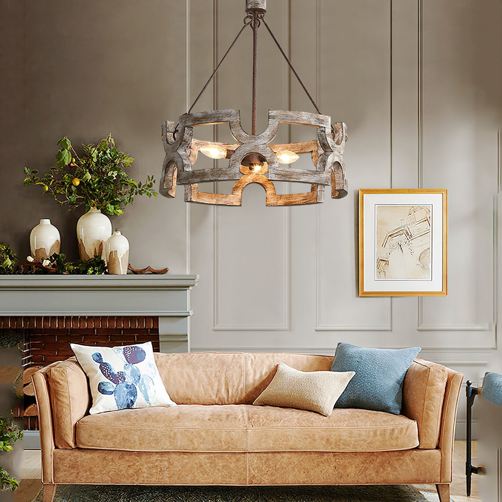 Havencourt Wood Chandelier