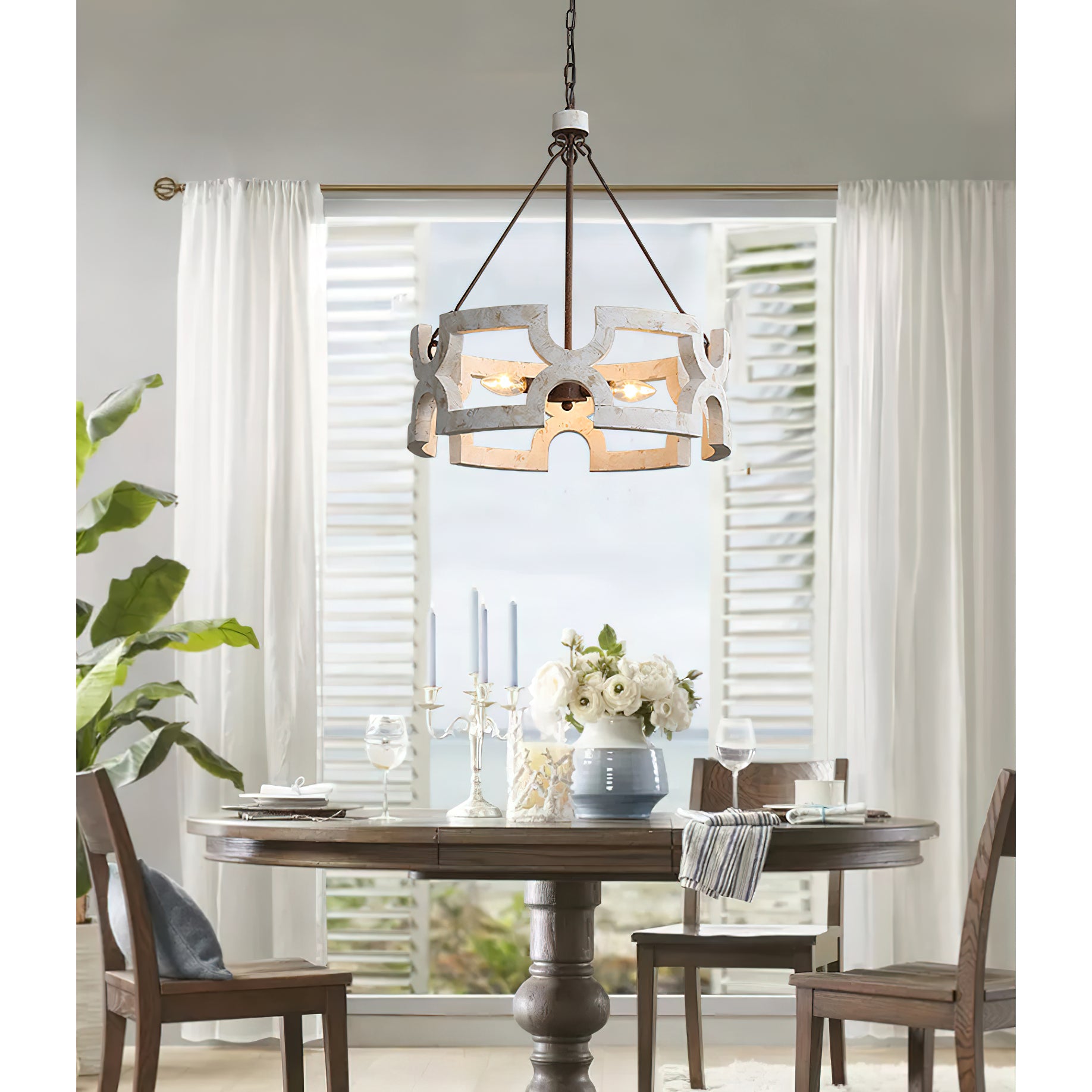 Havencourt Wood Chandelier