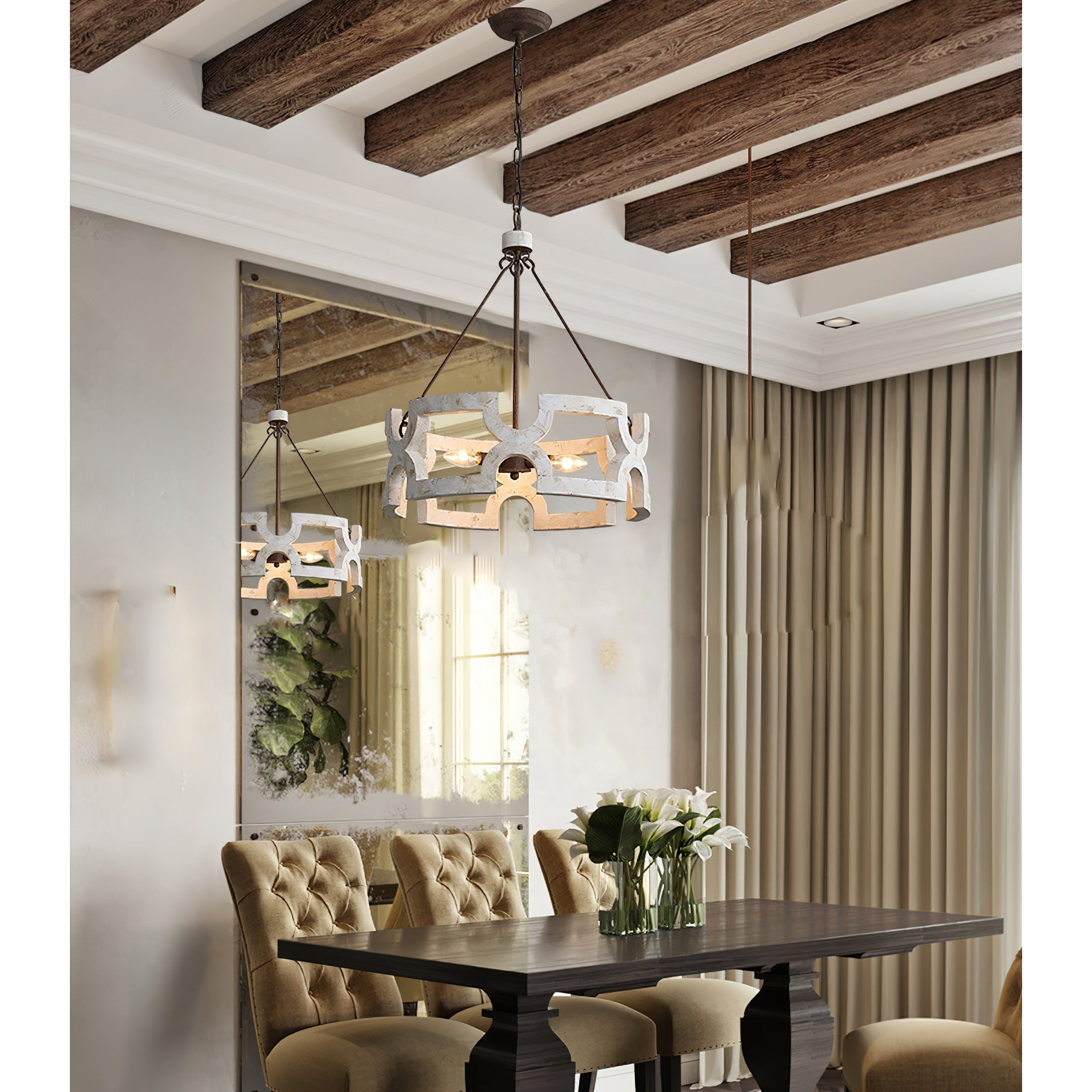 Havencourt Wood Chandelier