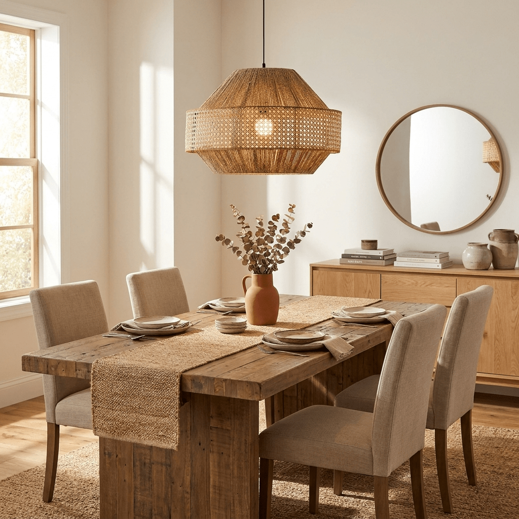 Jute Pendant Lamp