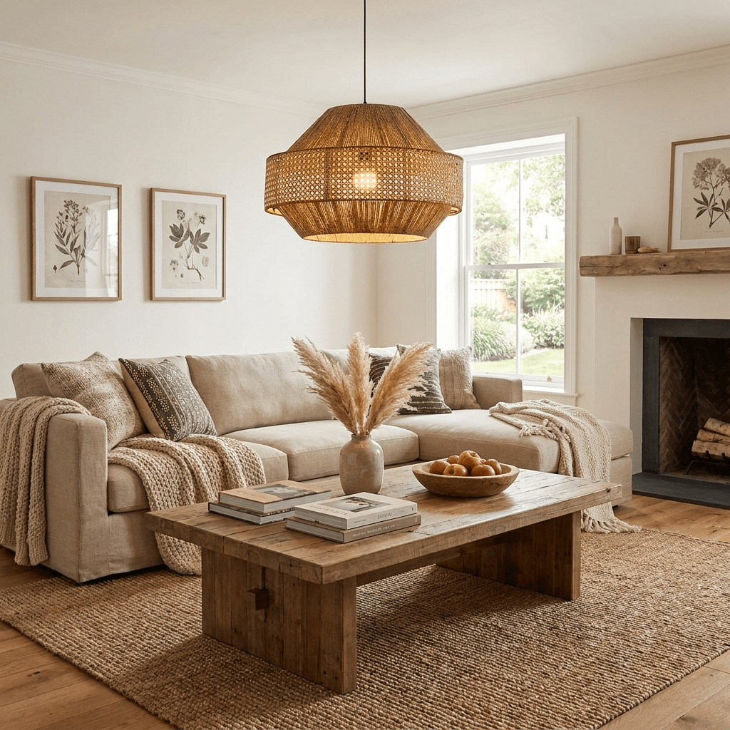 Jute Pendant Lamp