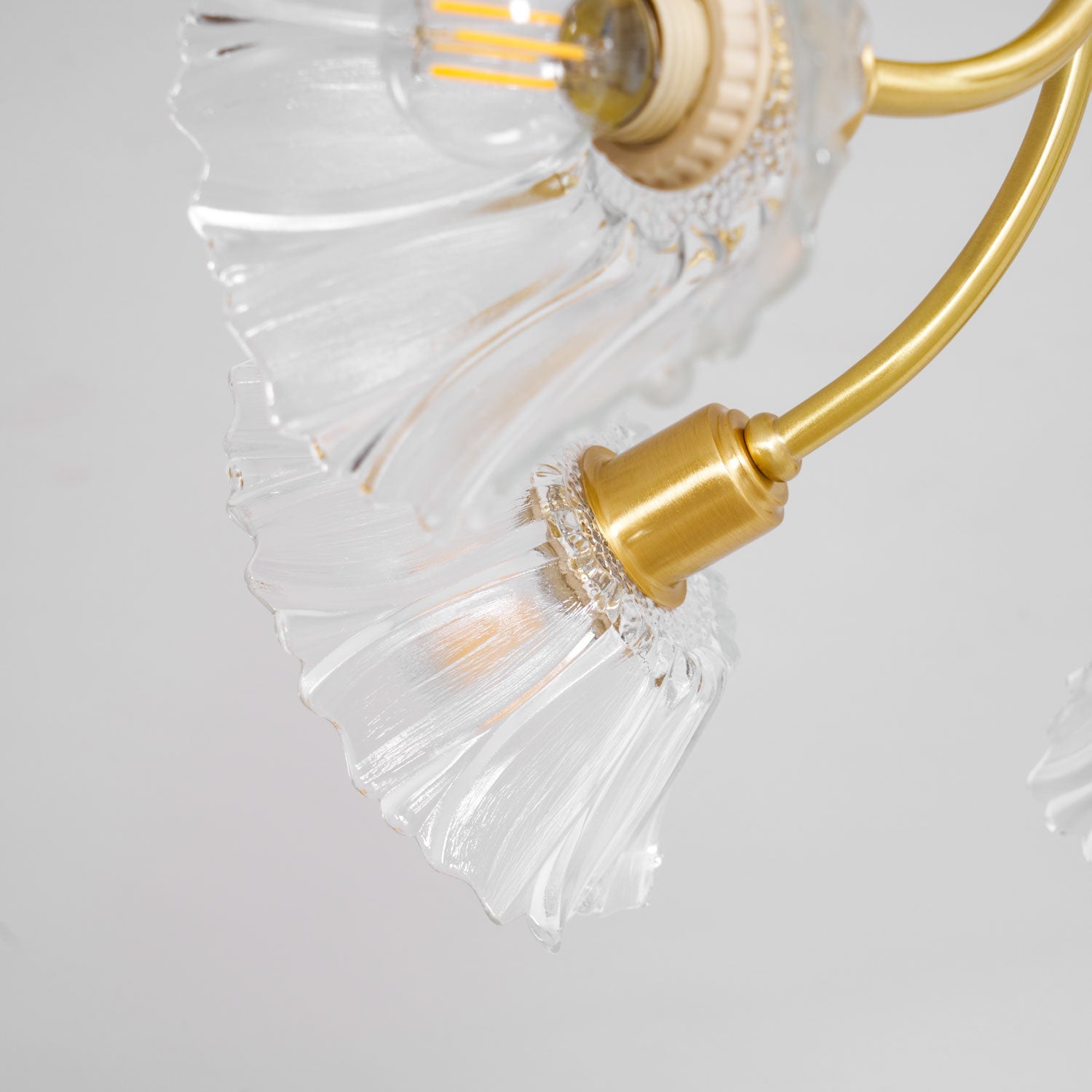 Glenwell Flower Glass Chandelier
