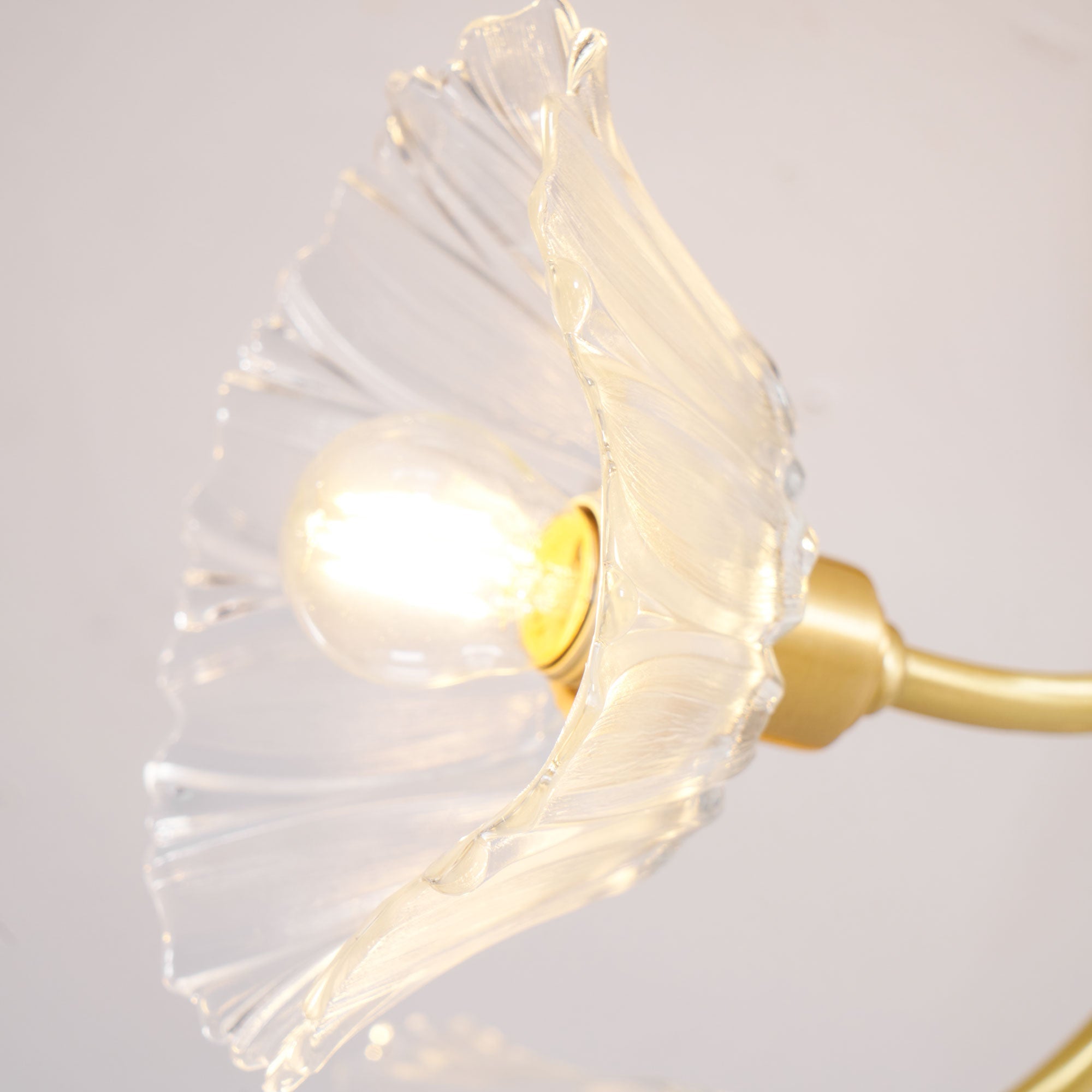 Glenwell Flower Glass Chandelier