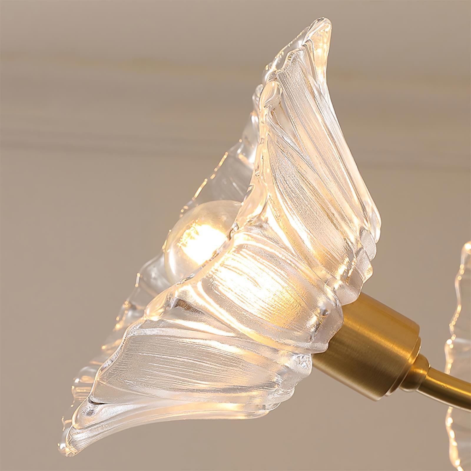 Glenwell Flower Glass Chandelier