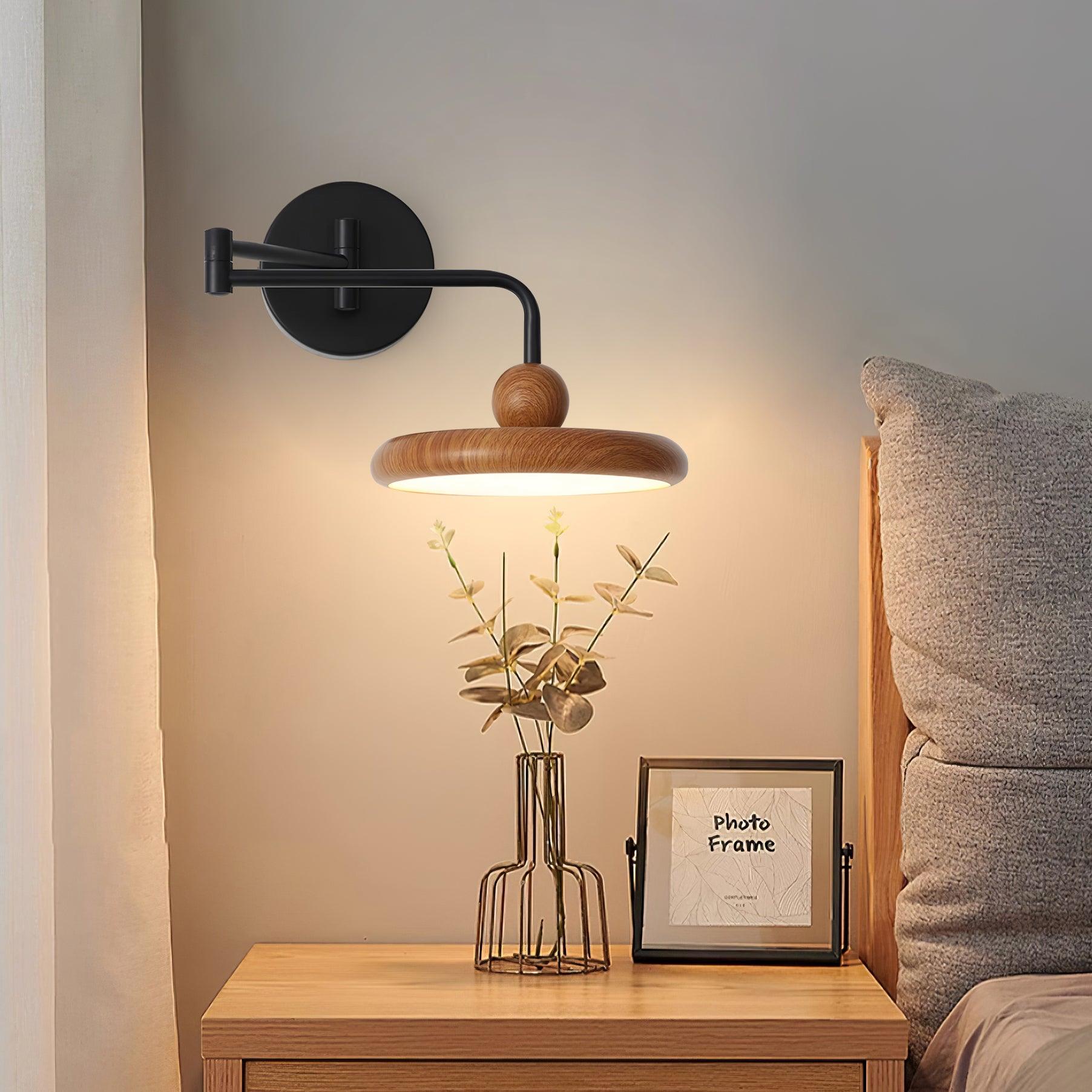 Nella Wooden Wall Light - Neutral Decor