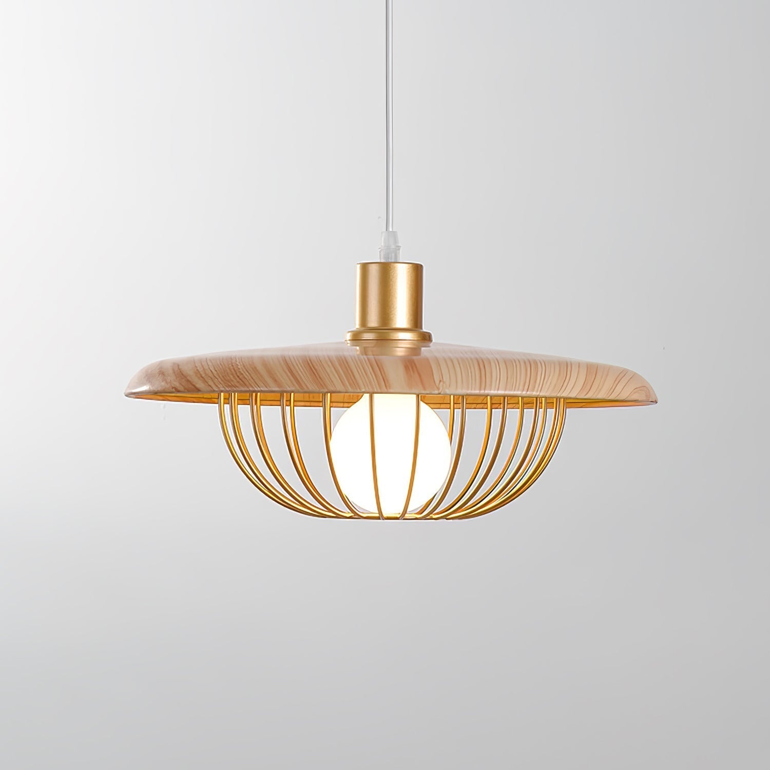 Rinoira Wood Retro Vintage Pendant Lamp