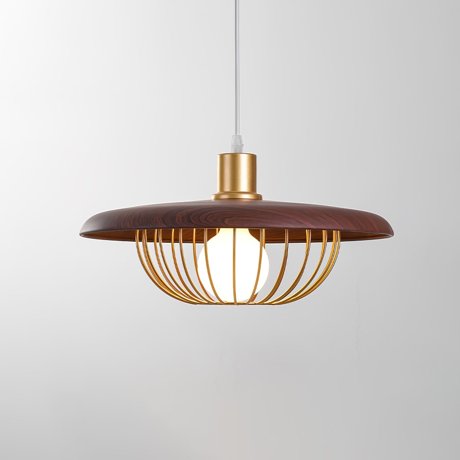 Rinoira Wood Retro Vintage Pendant Lamp