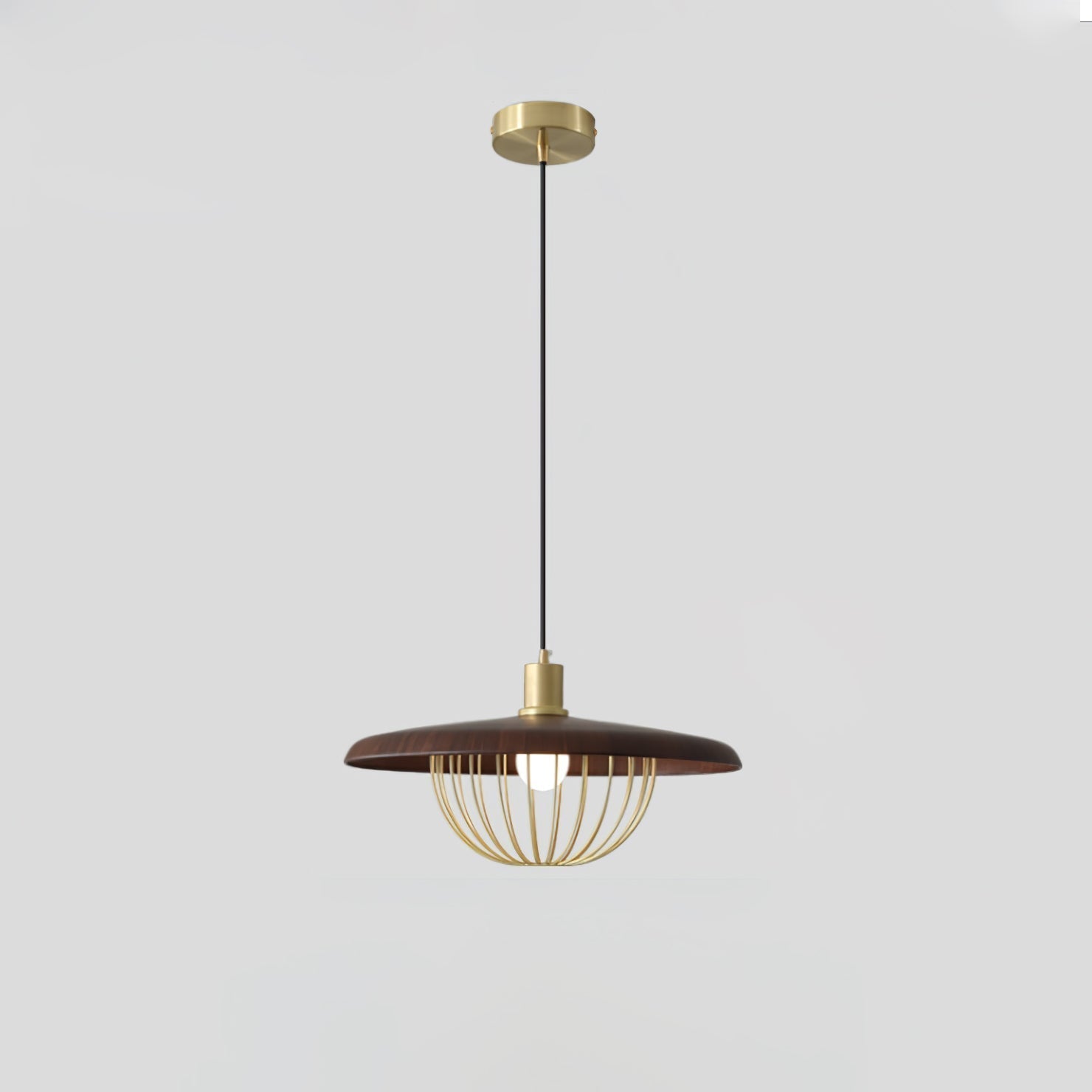 Rinoira Wood Retro Vintage Pendant Lamp