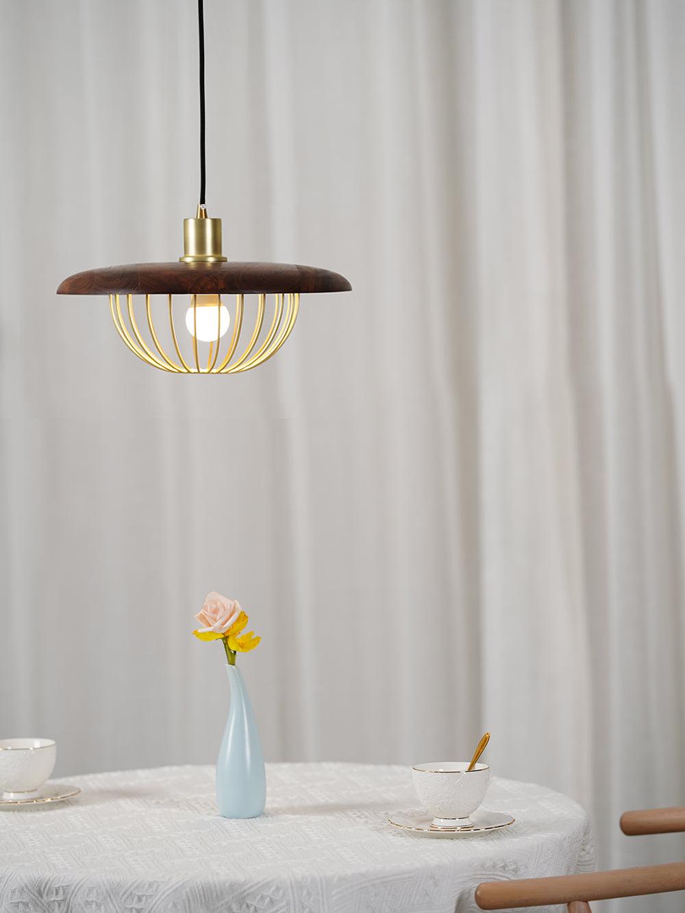 Rinoira Wood Retro Vintage Pendant Lamp