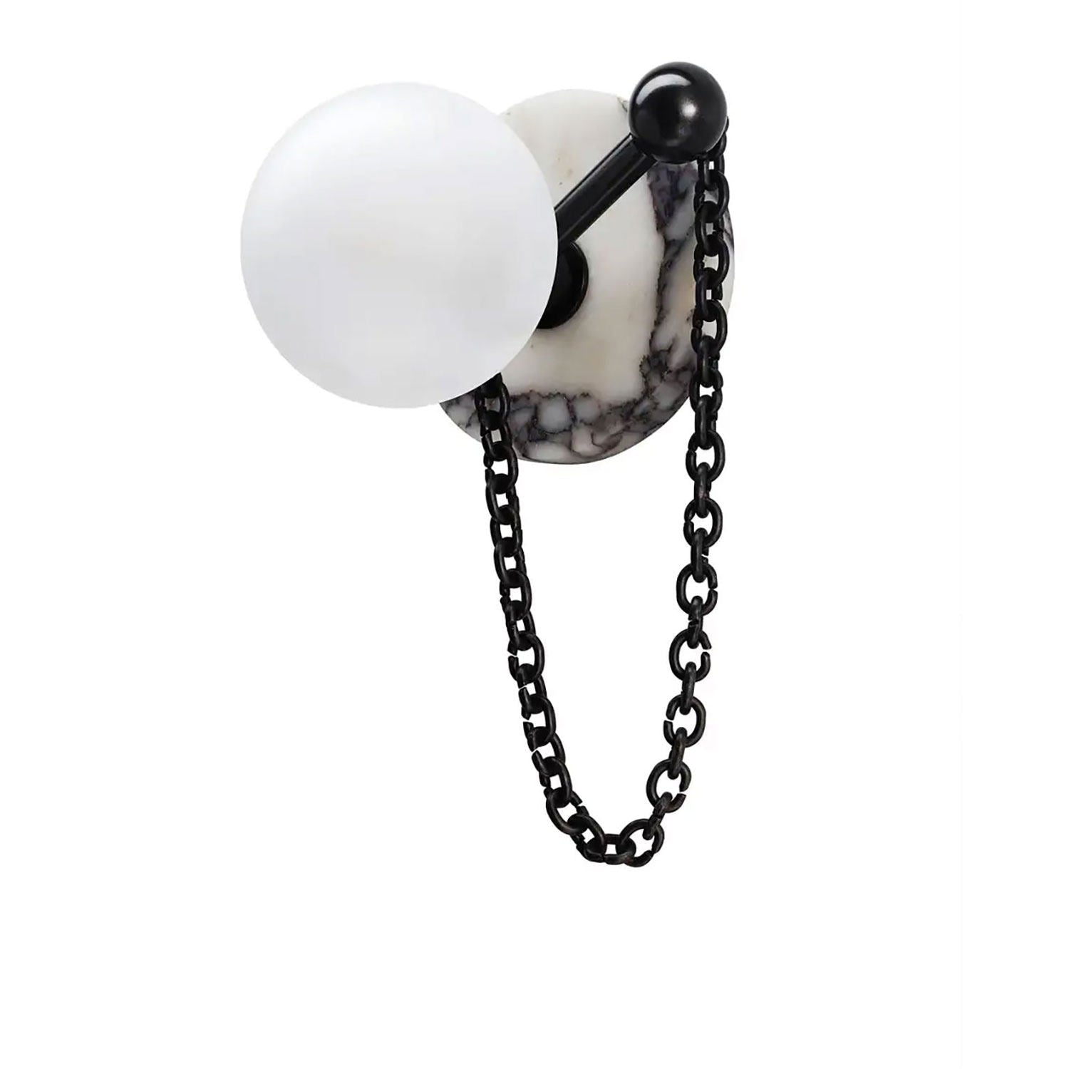 Petelise Marble Globe Wall Sconce