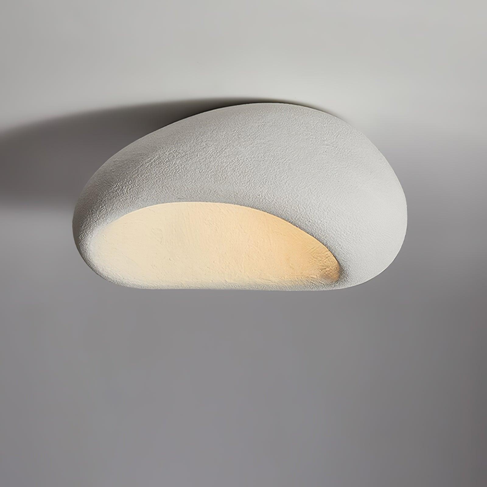 Solara Ceiling Lamp with Japanese Wabi-Sabi Moon