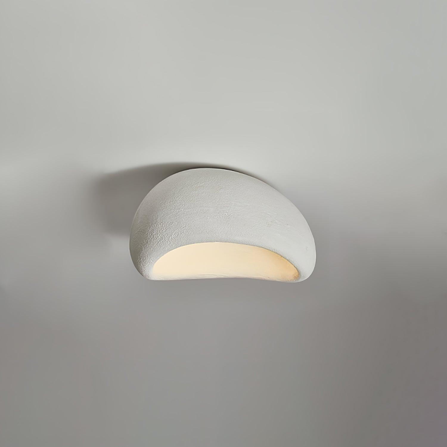 Solara Ceiling Lamp with Japanese Wabi-Sabi Moon