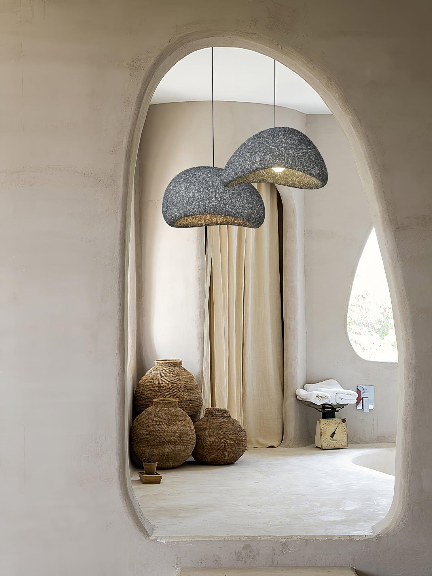 Tsukiyo Wabi-Sabi Cloud Pendant Light