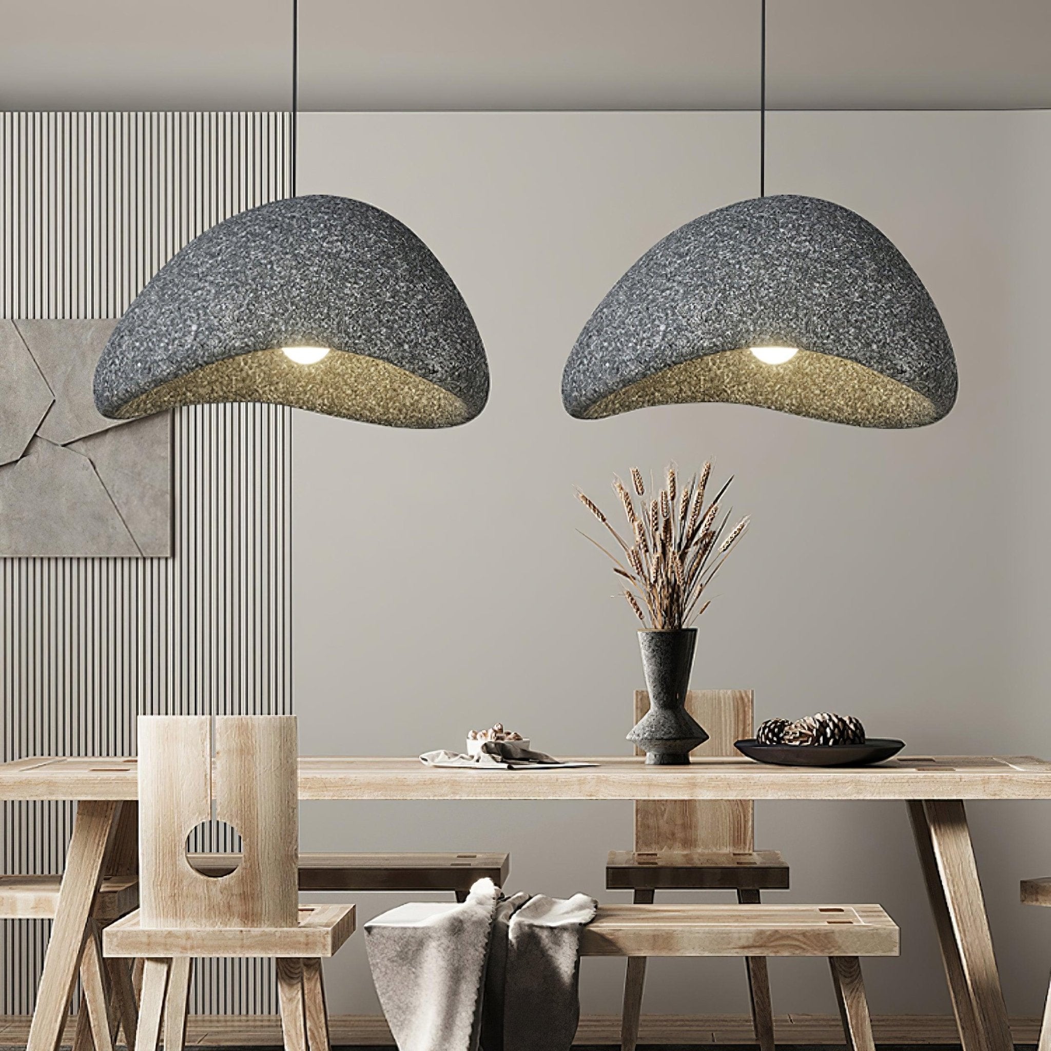 Tsukiyo Wabi-Sabi Cloud Pendant Light