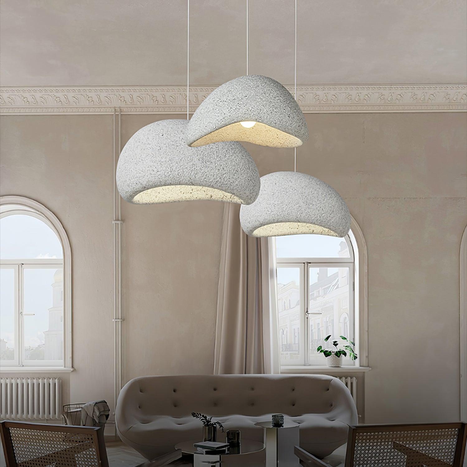 Tsukiyo Wabi-Sabi Cloud Pendant Light