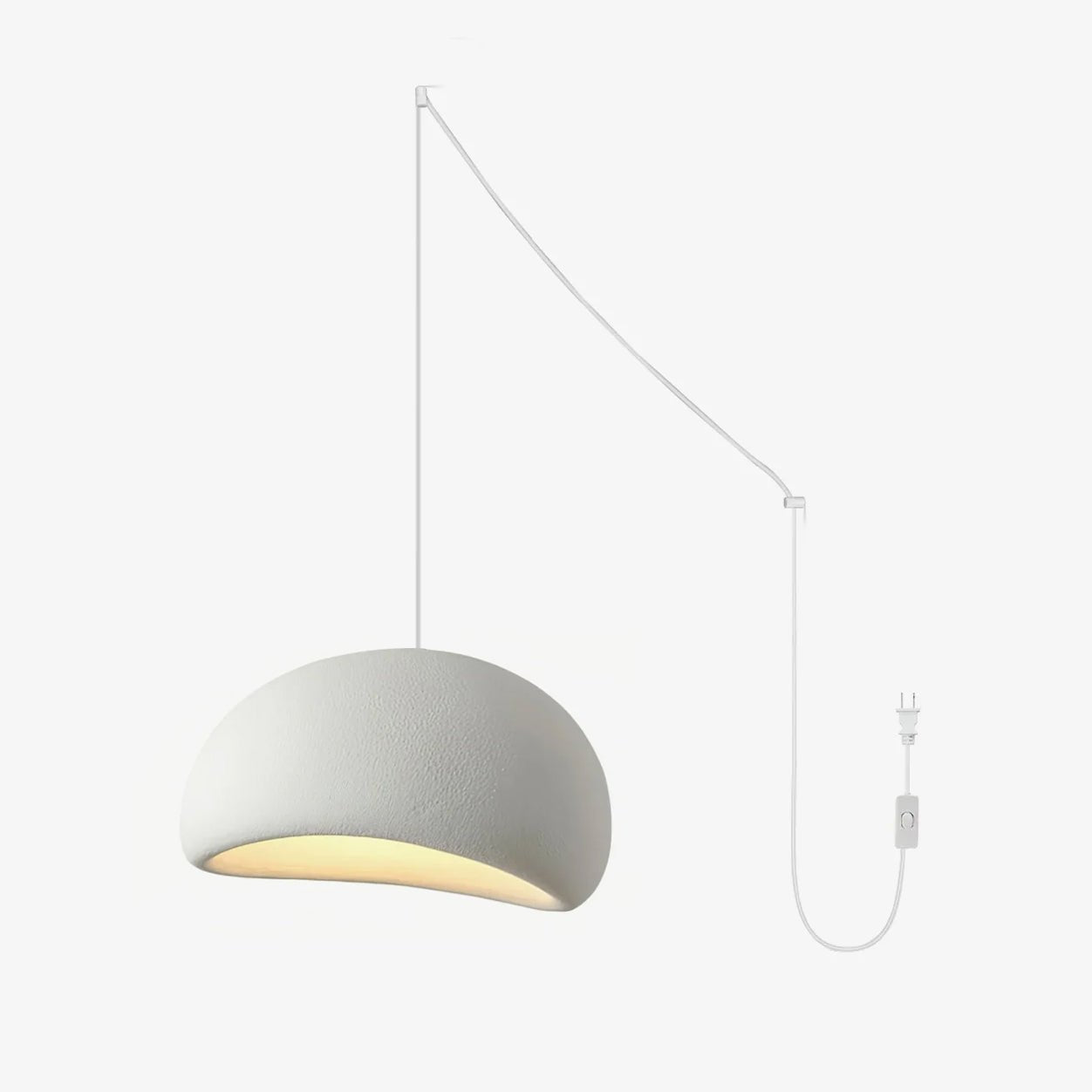 Selineria Pendant Light Cloud Swag Wabi-Sabi