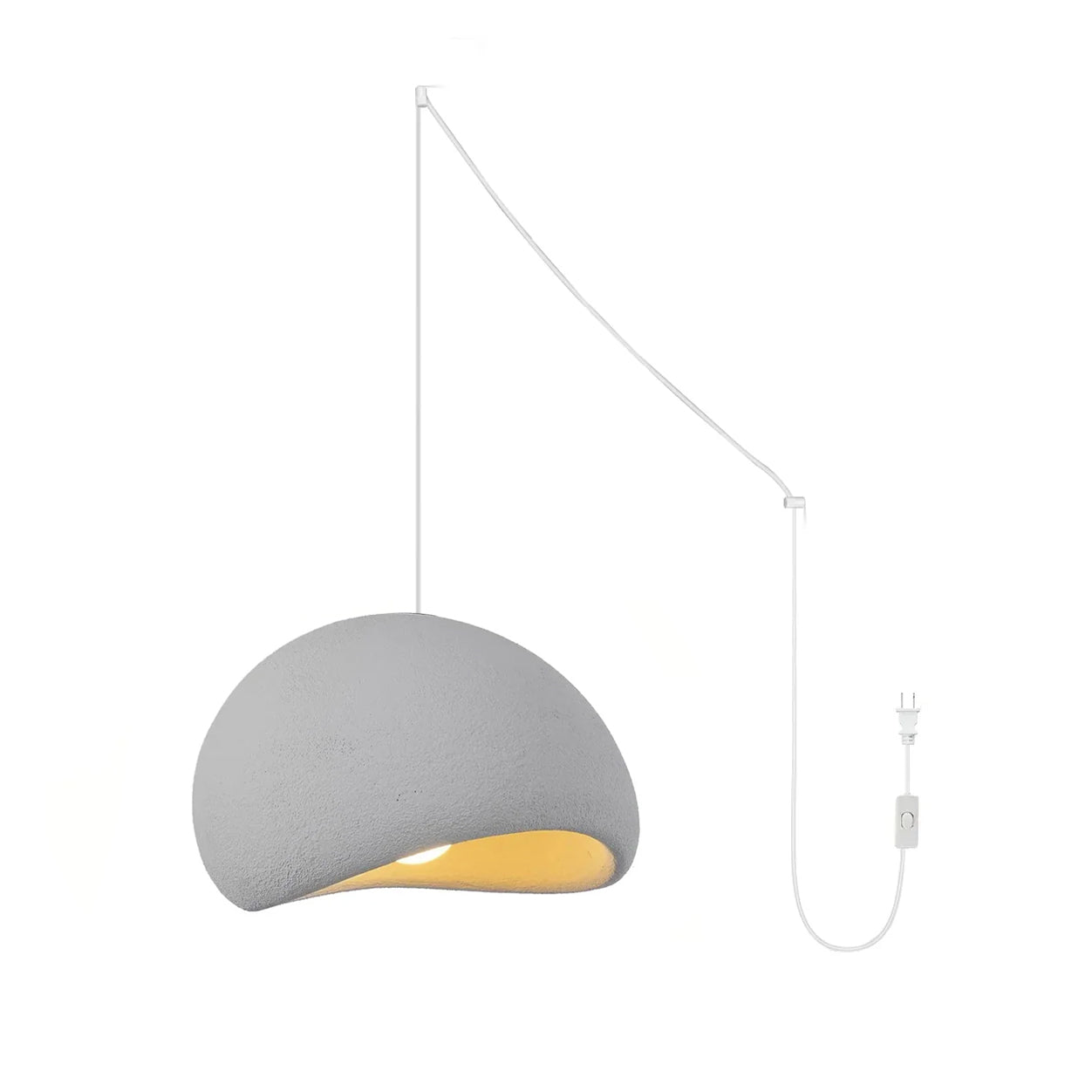 Selineria Pendant Light Cloud Swag Wabi-Sabi