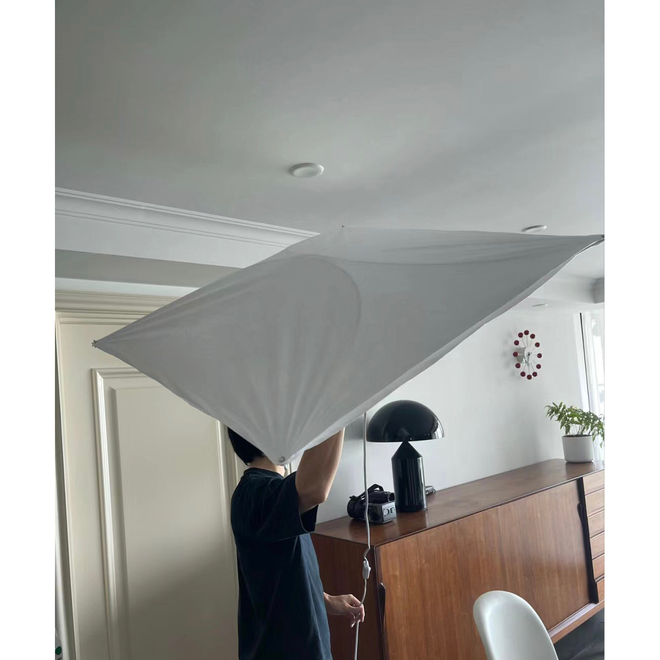 Evsoriel White Wall Light