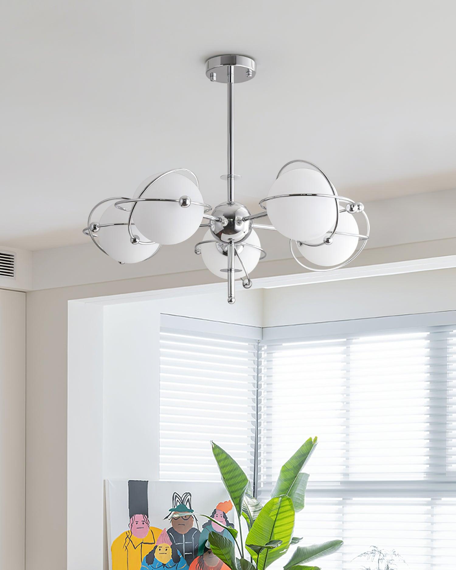 Zomarion Premium Nordic Art Glass Chandelier