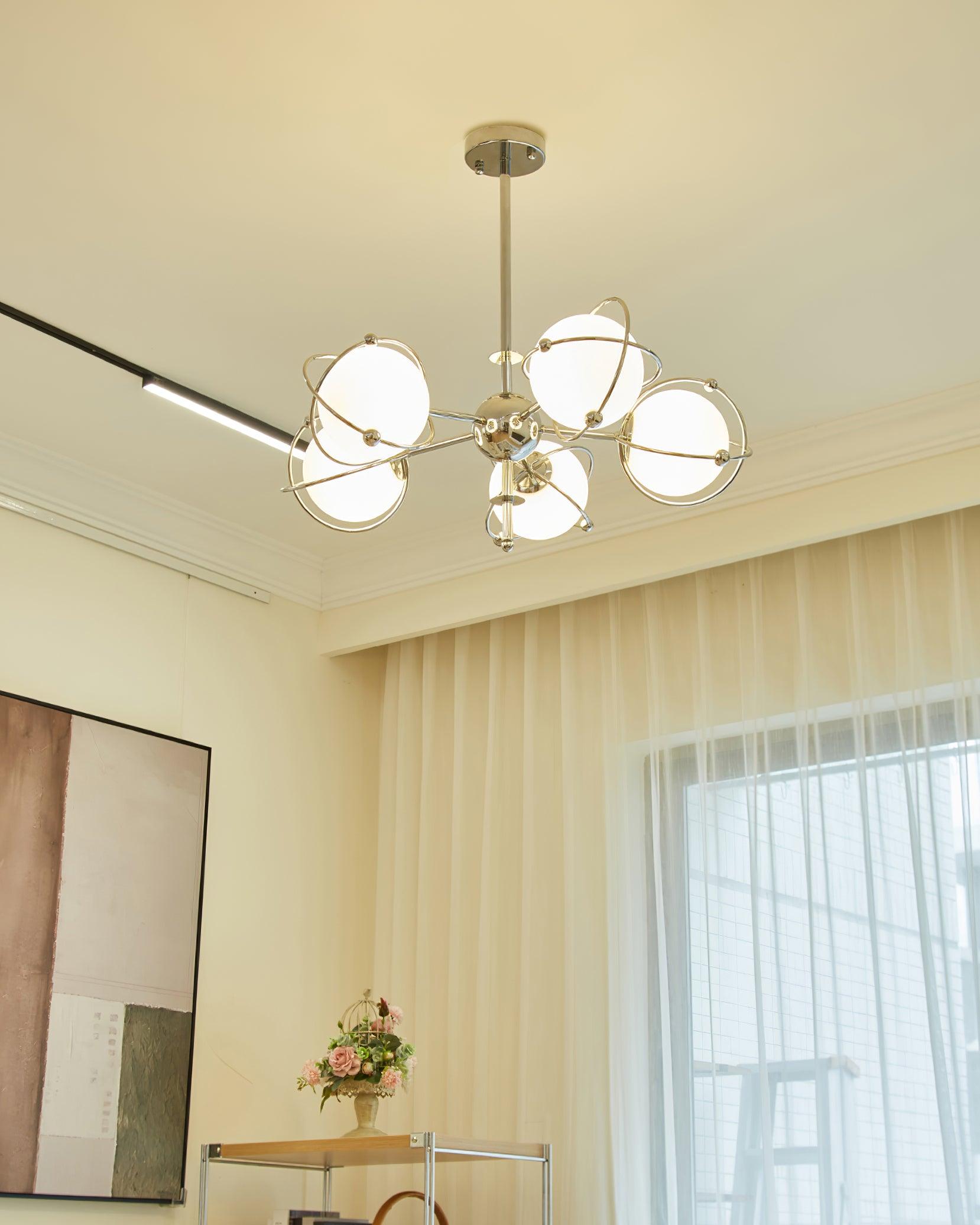 Zomarion Premium Nordic Art Glass Chandelier
