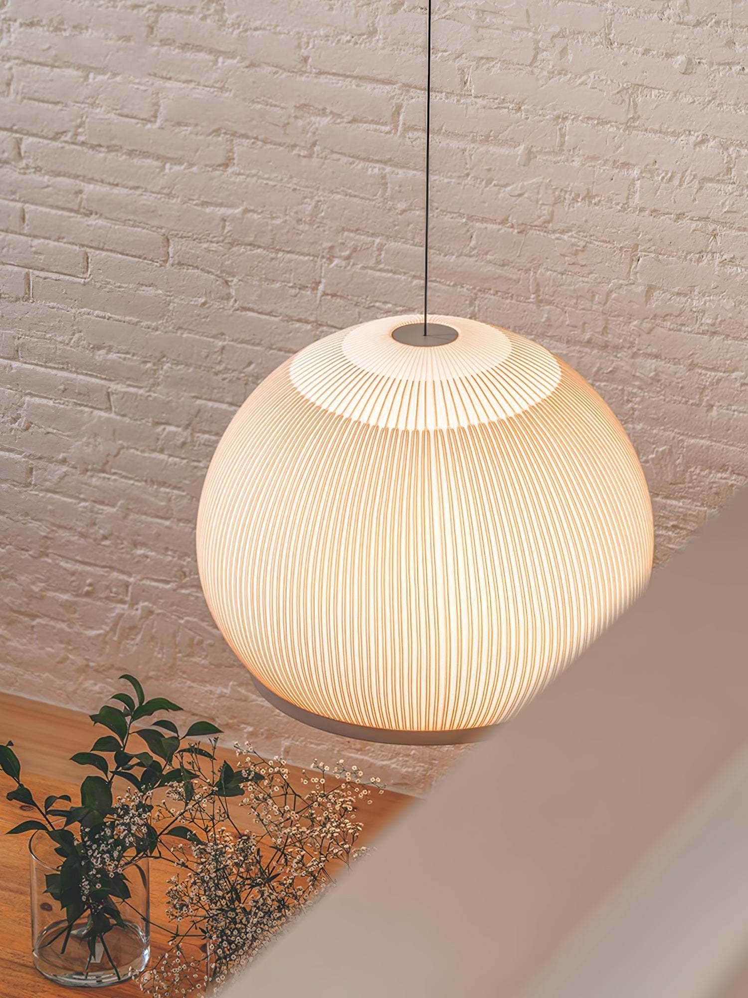 Lineiella Minimalist Fabric Pendant Light