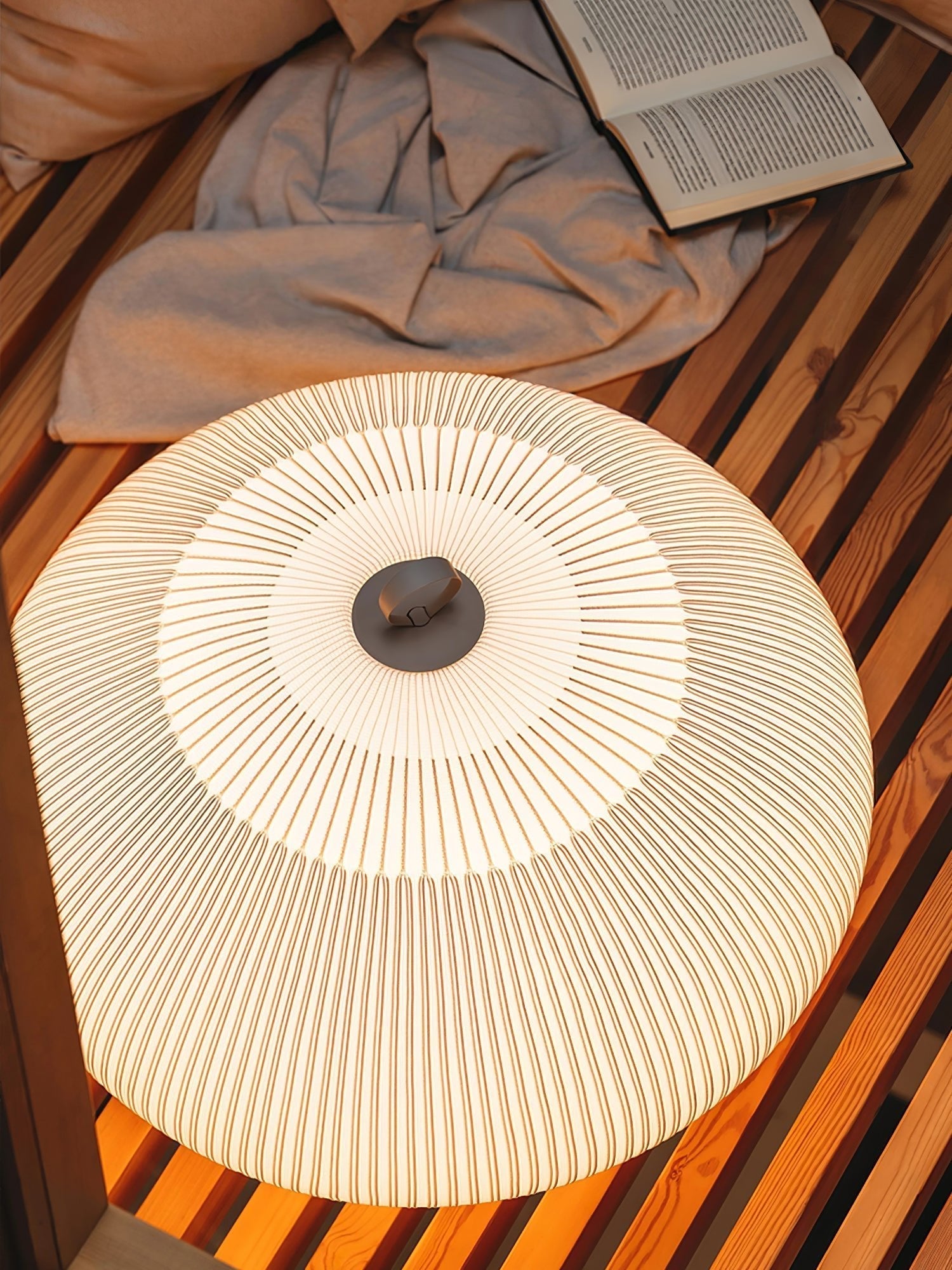 Nancy Modern Fabric Table Lamp