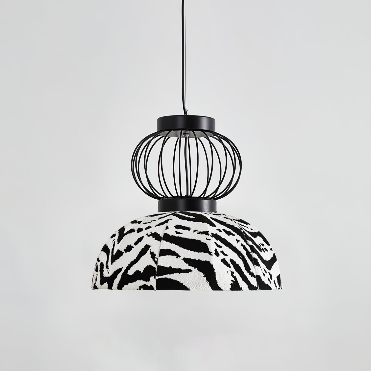 Forge Industrial Fabric Pendant Lamp