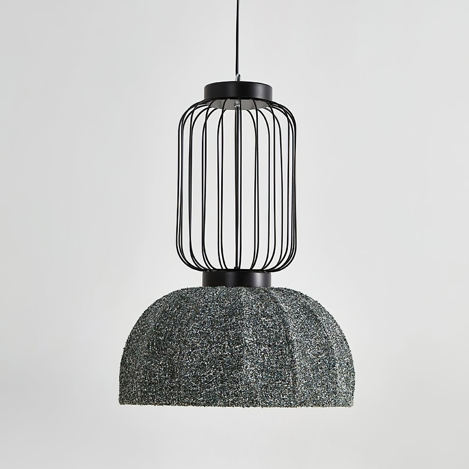 Forge Industrial Fabric Pendant Lamp